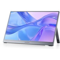 ARZOPA 15,6 Zoll 1080P tragbarer Mini-Gaming-Monitor, externes zweites IPS-Display für Laptop/PC/PS/Xbox/Telefon A1, Grau