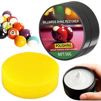 Billiard Cue Shaft Wax 100g Long Lasting Cleaner & Polishes Pro Maintenance For Wood Cues, Players Beginners Professionals Men