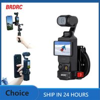 BRDRC Pocket 3 Magnetic Expansion Mount Phone Vlgo Video Teleprompter Desktop Photography Base for DJI Pocket 3 Accessories