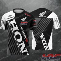 Honda Racing HRC Racing Race Team Uniform Men's Summer Sports Breathable T-Shirt 2025 new