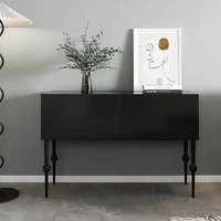 Italian Minimalist Console Table Modern Trendy Elegant Subtle Console Table Classic With Storage Bureau Furniture Living Room