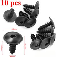 10x Car Engine Splash Guard Self Tapping Screws for Volkswagen VW Jetta MK5 6 Golf 4 5 6 7 CC Tiguan Passat B5 B6 b7 Polo