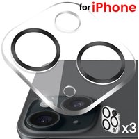 3-1Pcs for iPhone 13Mini 13 14 15 Pro Max Plus Back Camera Full Cover Tempered Glass Rear Lens HD Clear Screen Protector Films