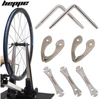 HEPPE Bike Spoke Tension Adjustment Tool Stainless Steel Spoke Nipple Wrench Bladed Spoke Holder Bike Wheel Spoke Weaving Tool