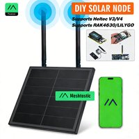 8W Solar Panel 868 915Mhz Battery Outdoor Waterproof Heltec LoRaWAN Meshtastic APP For RAK4631 LILYGO ESP32 Arduino Diy LoRa IoT