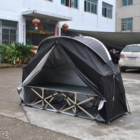 Single Soldier Outdoor Camping Cycling Storage Room Tent 1person Carport Anti-tear 210D Oxford Silver Coated Portable Waterproof