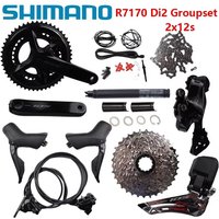 AliExpress Shimano 105 Di2 Groupset R7170 12s Groupset R7170 Brake R7100 Crankset R7150 FD R7150 RD Original Shimano
