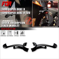 For 1390 SUPER DUKE / R / EVO 2024-2025 Motorcycle Shock Absorption Fixed Winglet Decorative spoiler GP Wings Accessories