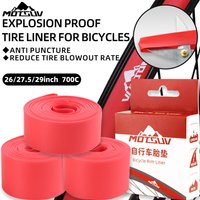 MOTSUV Mountain Road Bike TPU Puncture Pad 26/27.5/29 Inch 700C Inner Tube explosion-Proof Lining MTB Tires 26 Cycling Tyre 700c