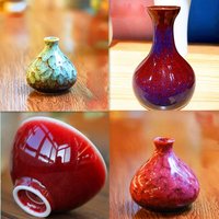 300ml Pottery Ceramic Glaze Monochrome Art Glazed Pottery Bar 1180-1240℃