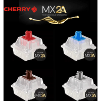 Cherry MX2A Switch Mechanical Keyboard Custom Linear Tactile Switches 3Pin RGB Blue Red Brown Sliver lubricated Switch Gamer