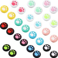 28 PCS Silicone Thumb Grip Cap Cover For Switch/OLED Game Joystick Controller,Accessories Thumbstick Grip Caps ST001