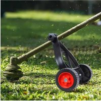 26mm28 Tube Mower Auxiliary Wheel Garden Weeding Household Garden Accessories Wheel Lithium-ion Lawn Mower Universal