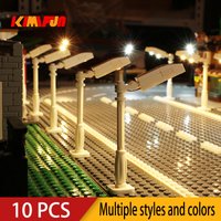10PCS 0.8mm Pin RGB LED Building Blocks For Lego USB Lamp DIY Street Light City Electric Decorate 1X1 Brick Toy Compatible
