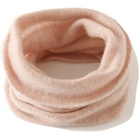 Alashan 100% Cashmere Small Scarf for Men, Autumn and Winter Knitted Warm Neck Warmer Scarf for Women, Versatile Neck Cover