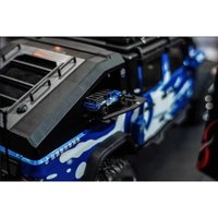 Rear Trunk Cover High Roof Shell for 1:7 RLAARLO JK07 Pro,Multi Door Openable Design,Magnetic&Latch Lock Structure,Upgrade Parts