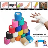 Kinesiology Tape Sport Self Adhesive Elastic Bandage First Aid Tape Wrap Stretch Bandage Cohesive Bandage High Elastic