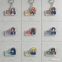 Limbus Company Anime Trendy Bag Charm Backpack Accessory Exquisite Product 6cm Acrylic Pendant Keychains Fans gift