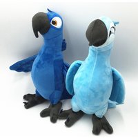 2pcs/lot 30CM New Rio 2 Movie Cartoon Plush Toys Blue Parrot Blu & Jewel Bird Dolls Christmas Gifts For Kids Plush Toy