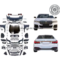 26 Style For BMW 7 Series F01 F02 Wide Body Kits Modified G12 Front Rear Car Bumpers Side Skirt Upgrade New Condition 7 Series F