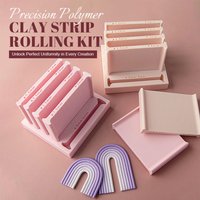 1PC Clay Strip Rolling Mold DIY Hand-rolled Clay Strip Woven Earrings Pendant 3D printing material Clay Tools Jewelry Making
