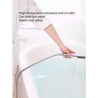 1pc,102*47in,Disposable Bathtub Cover Liner, Ultra Large Bathtub Liner Plastic Bag For Salon, Household And Hotel Bath Tubs