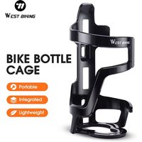 WEST BIKING Bicycle Water Bottle Holder MTB Road Bike Lightweight Bottle Cage Mount Cycling Triathlon Cup Holder Accessories