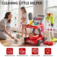 Children's Simulation Cleaning Toys Cleaning Vacuum Cleaner Dustpan Tool Set Pretend Play Housekeeping Supplies Christmas Gifts