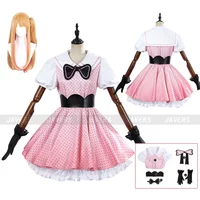 Hoshino Rubii Cosplay Anime Oshi No Ko Ruby Costume Wig Lovely Pink Dress Women Girls Season 2 Stage Performance Dancing Dress