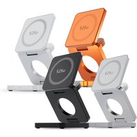 3-in-1 Magnetic 25W Foldable Qi2 Wireless Charging Stand For iPhone 17 16 15 14 13 12/Apple Watch/AirPod