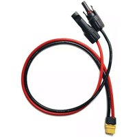 12AWG Pure Copper Solar XT60 Female to MC4 Cable DIY Solar Panel Charging Wire for Power Station Generator 0.5M 1.5M 3M 5M