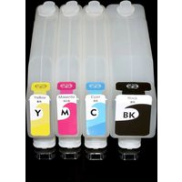 600ml and 350ml C400 C550 Refillable ink Cartridge Without Chip For Epson WorkForce Enterprise AM-C400 AM-C550 GROW Printer