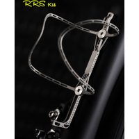 AliExpress rrskit Rrskit Bicycle 3D Printed Water Bottle Cage Enhanced Version Titanium Alloy Bottle Cage With Titanium Alloy Screw Super Light