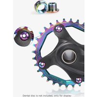 AliExpress NONE TANKE MTB Road Bike Chainwheel Screw Colourful Dental Disc Nail Mountain Bicycle Chainring Bolt Stainless Steel Crank Screws