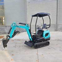Chinese Small Excavator Machine 1.2T MIni Excavator EPA Small Excavator Minipelle with 5 Competitive Price