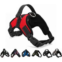 Dog Harness Quick Release Vest Pet Puppy Harness Nylon Material Breathable Pet Harness for Dog Adjustable Pet Outdoor Harness