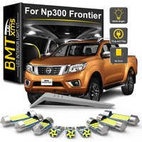 BMTxms 8Pcs Canbus LED Interior Light Bulb Kit For Nissan Navara Np300 Frontier 2016-2020 2021 2022 2023 2024 2025 Indoor Lamp