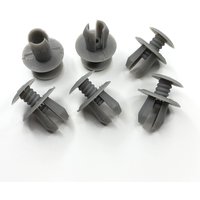 20/50pcs Grey Trim Panel Lining Clips Plastic Fastener Light For VW Volkswagen T4 T5 Transporter Eurovan Light Clips 9mm Hole