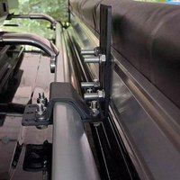 2 Pieces Side Awning Mounting Bracket Easy Installation Roof Rack Awning Mount Vehicle Cover Bracket Universal Fit for Outdoor