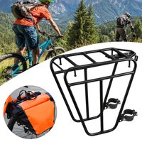1pcs Front Rack Stand Footstock Road Bike Rack Stable Bike For Luggage Sports Fitness Family Outdoor Activities Fishing Friends