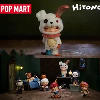 POP MART Hirono Monster Is Carnival Series Blind Box Toys Kawaii Anime Action Figure Caixa Caja Surprise Mystery Box Dolls Girls