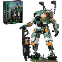 Cool Vanguard-class Titan Model from Titanfall Mech Warrior Mech-exoskeleton Robot Building Blocks Set For Kids Adults Gifts