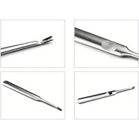 Professional Stainless Steel Cuticle Pusher Nail Exfoliator Dead Skin Fork Manicure And Pedicure Tools Nail Care Unscented