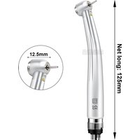 High quality LED High Speed Handpiece torque Head Push Button Three Water Spray E-generator Air Turbine 2/4 Holes Dentistry Tool