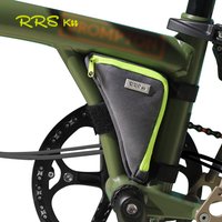 Rrskit Bicycle Triangle Bilateral Storage Bag Suitable For Brompton Bike Lightweight Triangle Multi Directional Storage Kit