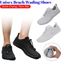 Quick-Drying Beach Mesh Shoes Men Women Barefoot Wading Shoes Unisex Water Sports Shoes Sneakers Outdoor Non-Slip Swimming Shoes