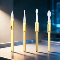 Dental Soft Tissue Trimming Polishing Bur Ceramic High Speed Polishing Needle for Gum Recession and Proliferative Dentist Tools