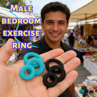 Adult Male Home Fitness Equipment Hand Trainer Carpal Expander Grip Finger Strength Power Gripper Gripping Ring Stress Relief
