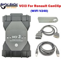 Latest Updated CAN CLIP VCI3 WIFI Support New Cars Till 2025 For Renault VCI 3 Better Than Renault VCI Diagnostic Tool