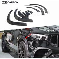 Carbon Fiber Wheel Arch Side Fender Flares Mudguards Covers Trims Body Kits Accessories for Benz GLE Class W167 GLE SUV 2020+